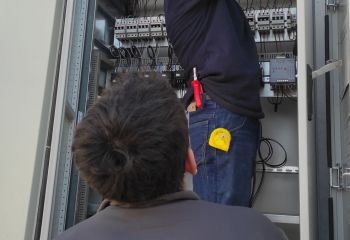 100 kVA kompanzasyon pano kurulumu
